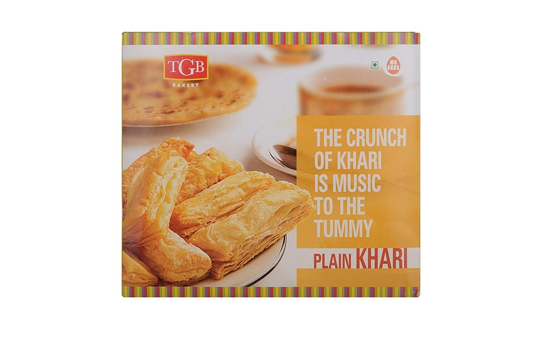 TGB Cafe 'n Bakery Plain Khari    Box  500 grams